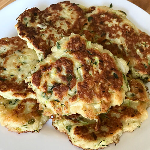 Zucchini fritters